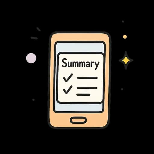 Instant call summaries